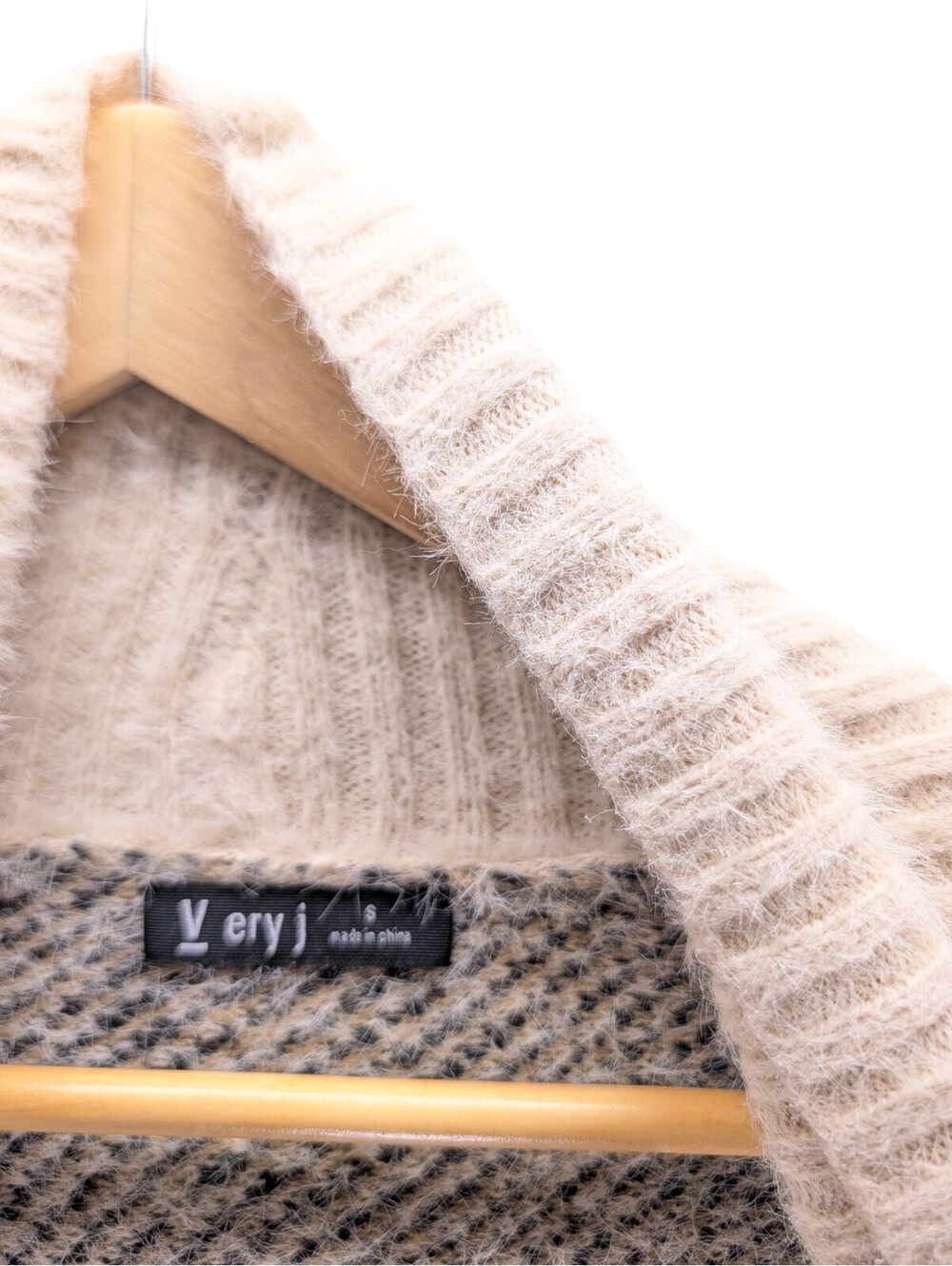 Very J Cardigan Women Fuzzy Knit Open Front Leopard Print - Picture 6 of 6